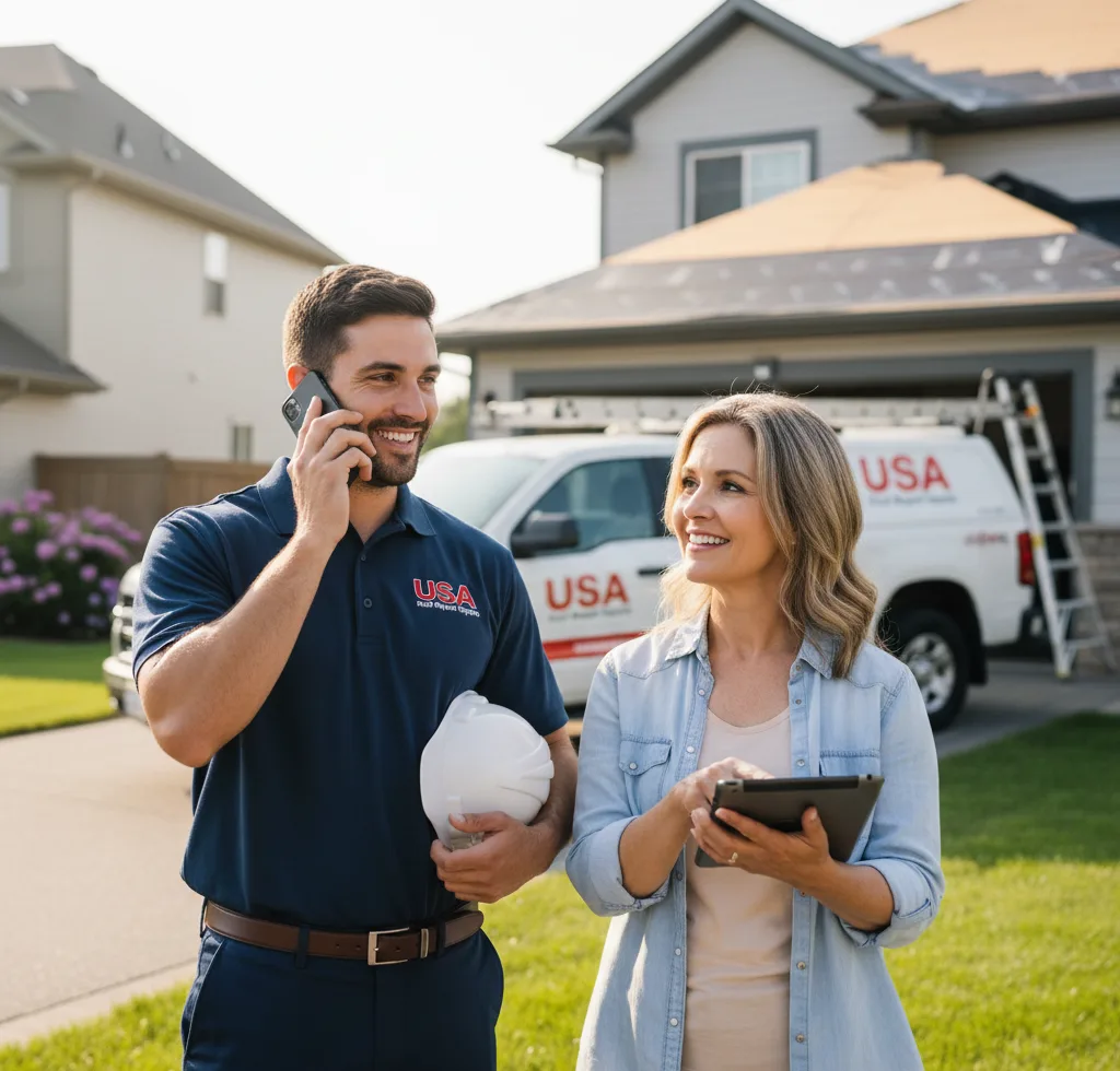 USA Roof Repair Experts customer support in Spirit Lake